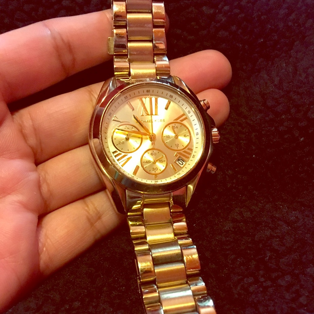 *Authentic* Michael Kors stainless steel watch